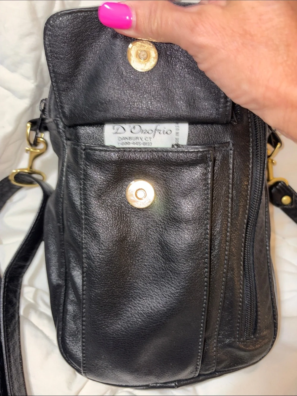 Vintage D’onofrio  travel bag Unisex crossbody bag